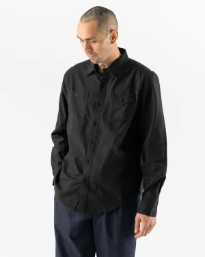 Alex Mill Utility Shirt in Washed Black