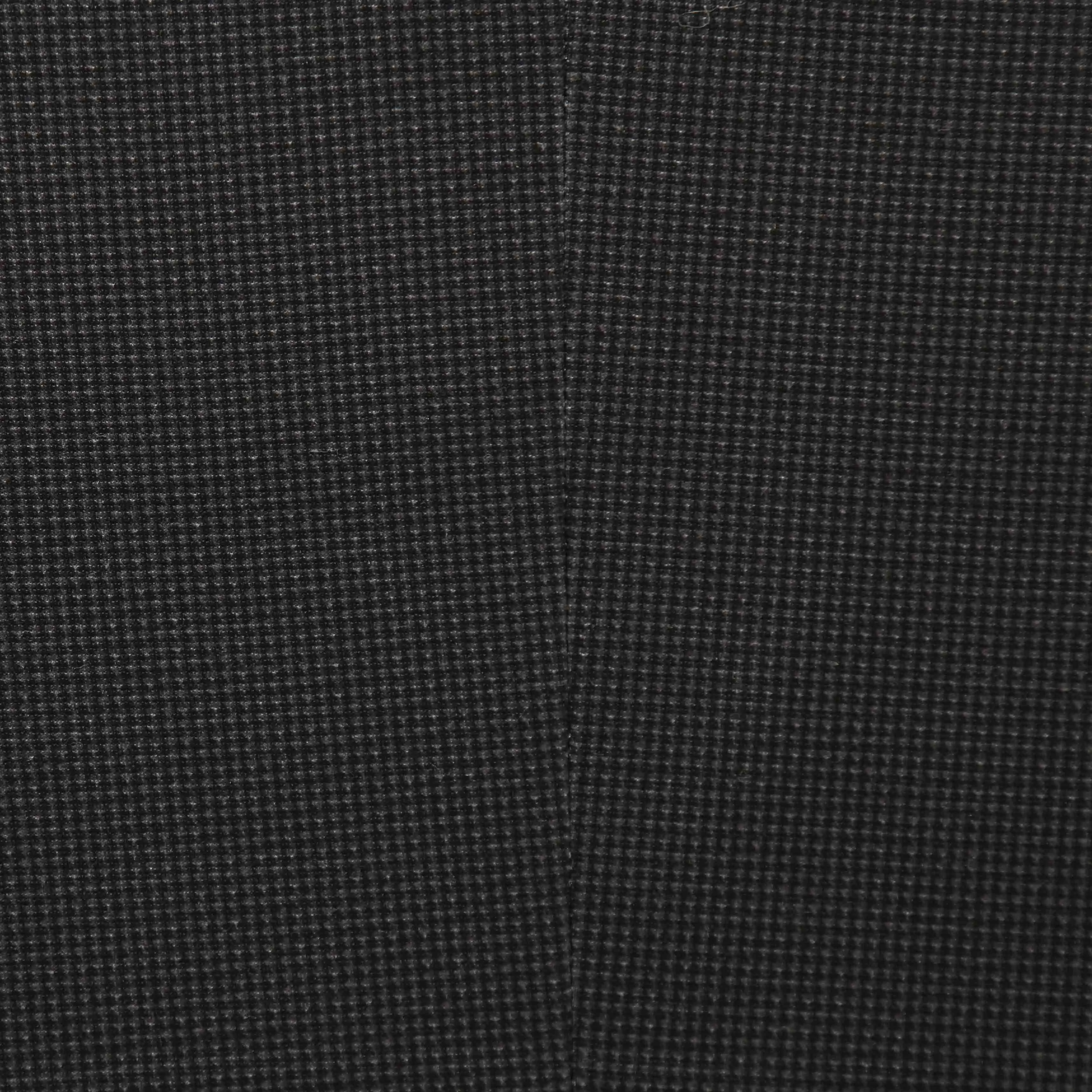 Athletic Fit Stretch Suit Pants - Charcoal Microcheck