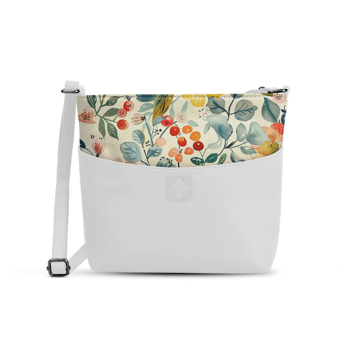 Chic Essentials Crossbody Midnight Floral Elegance