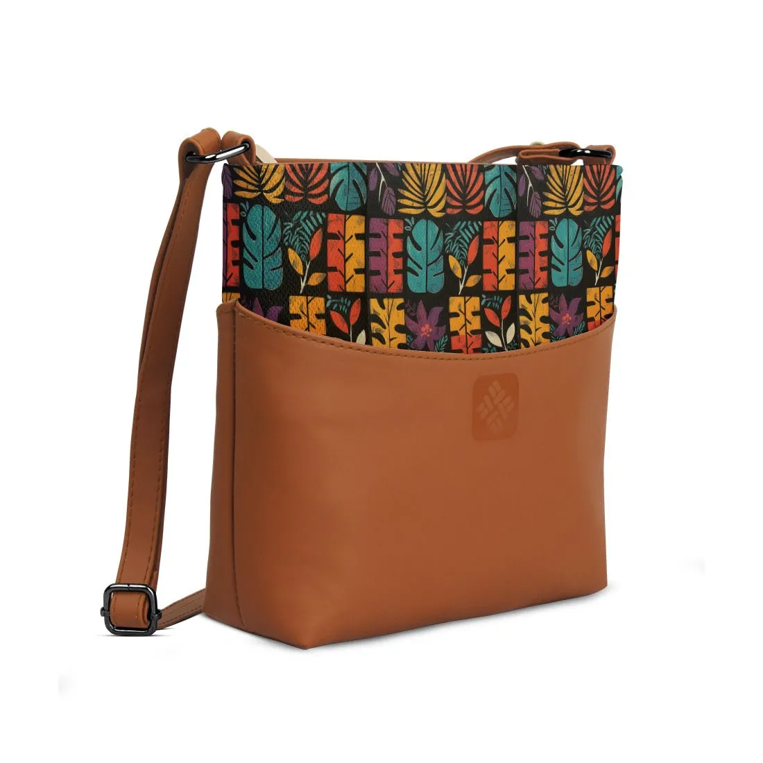 Chic Essentials Crossbody Tropical Kaleidoscope