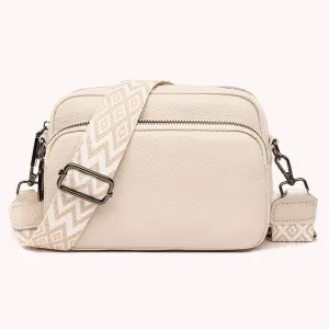 Chic Soft Leather Crossbody Shoulder Handbag