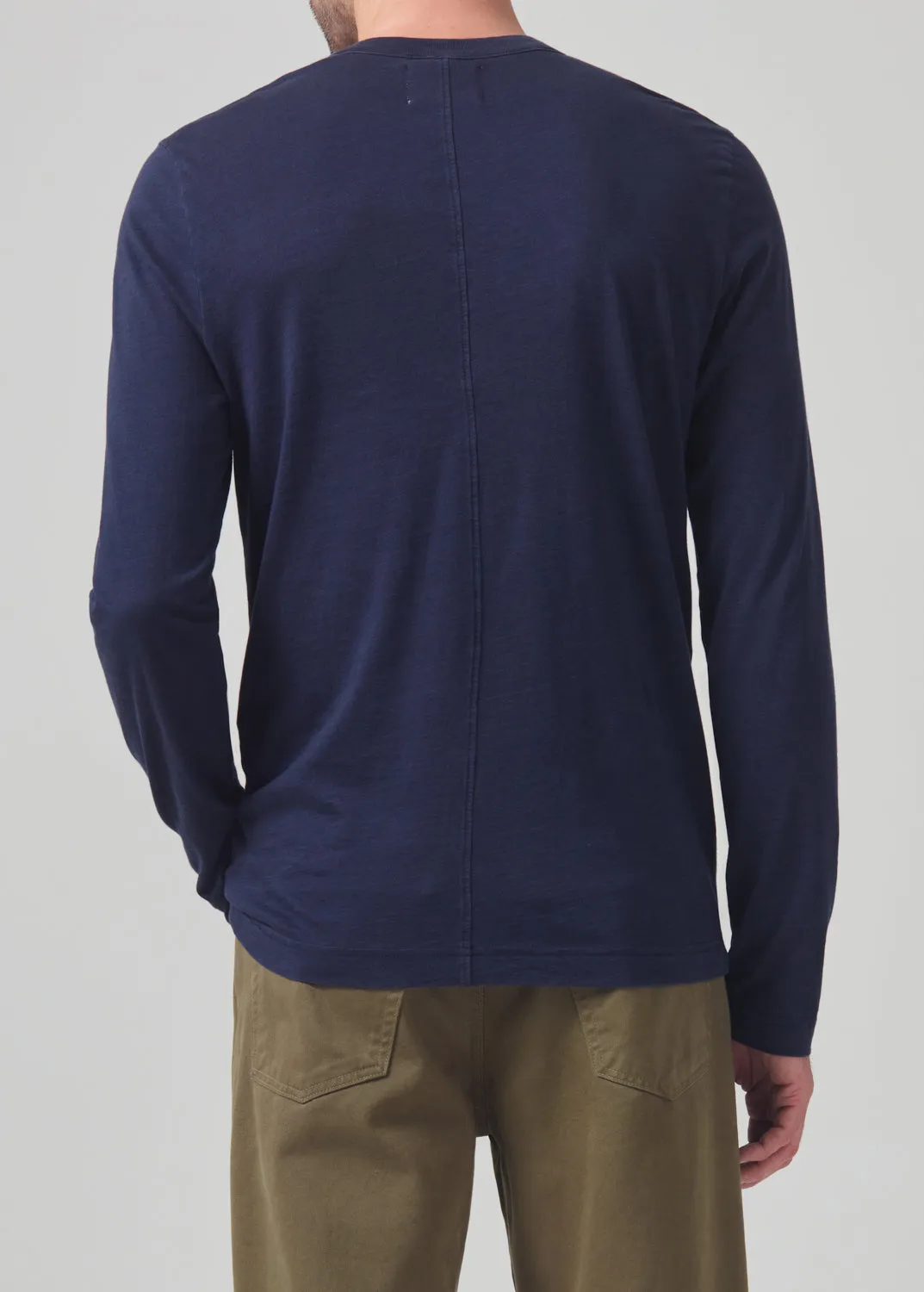 Classic Henley in Midnight