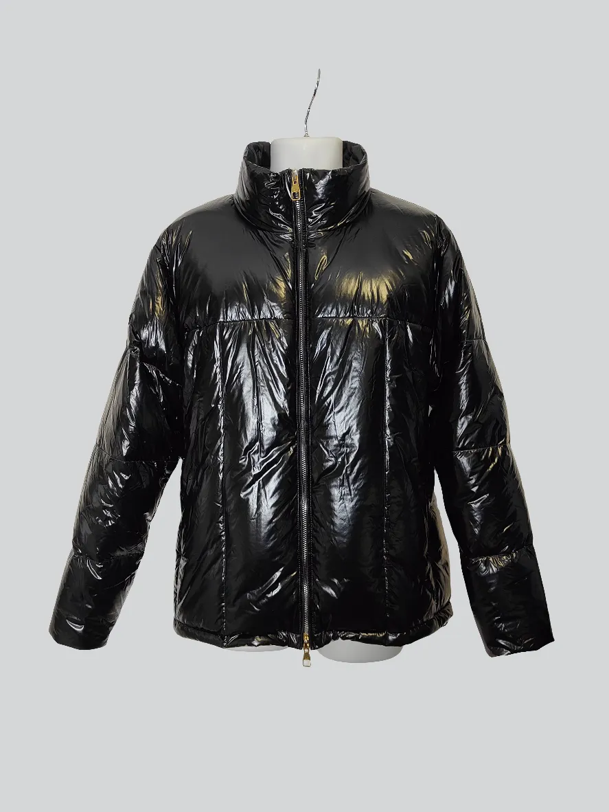DUNHILL Down Puffer Jacket in Black M