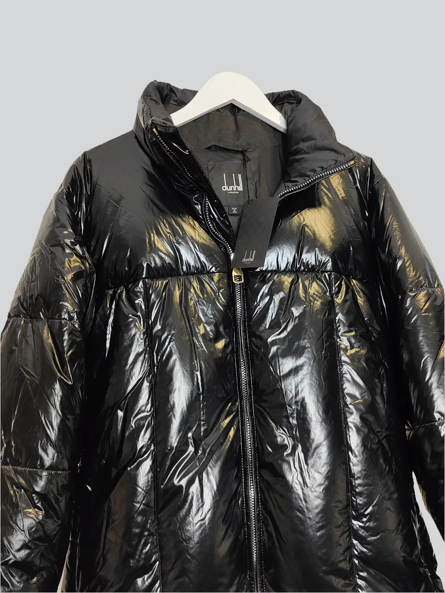 DUNHILL Down Puffer Jacket in Black M