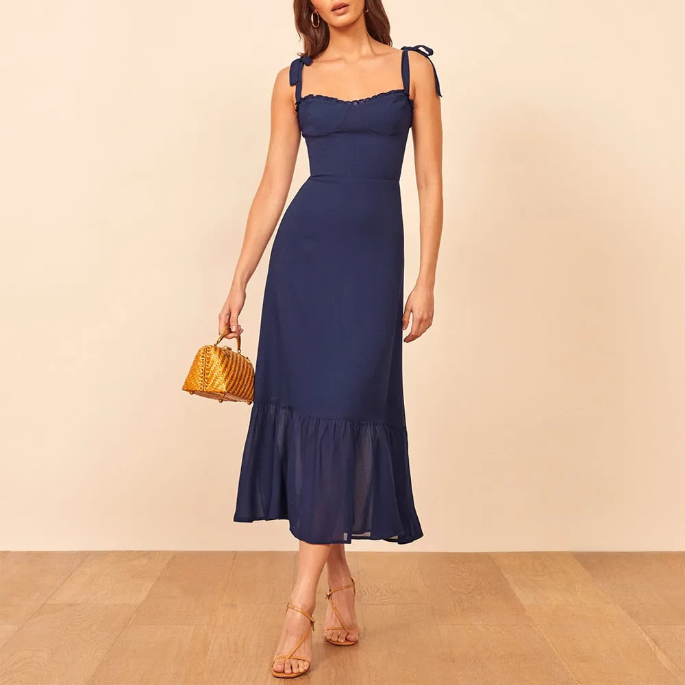 Elegant Floral Boho Maxi Dress