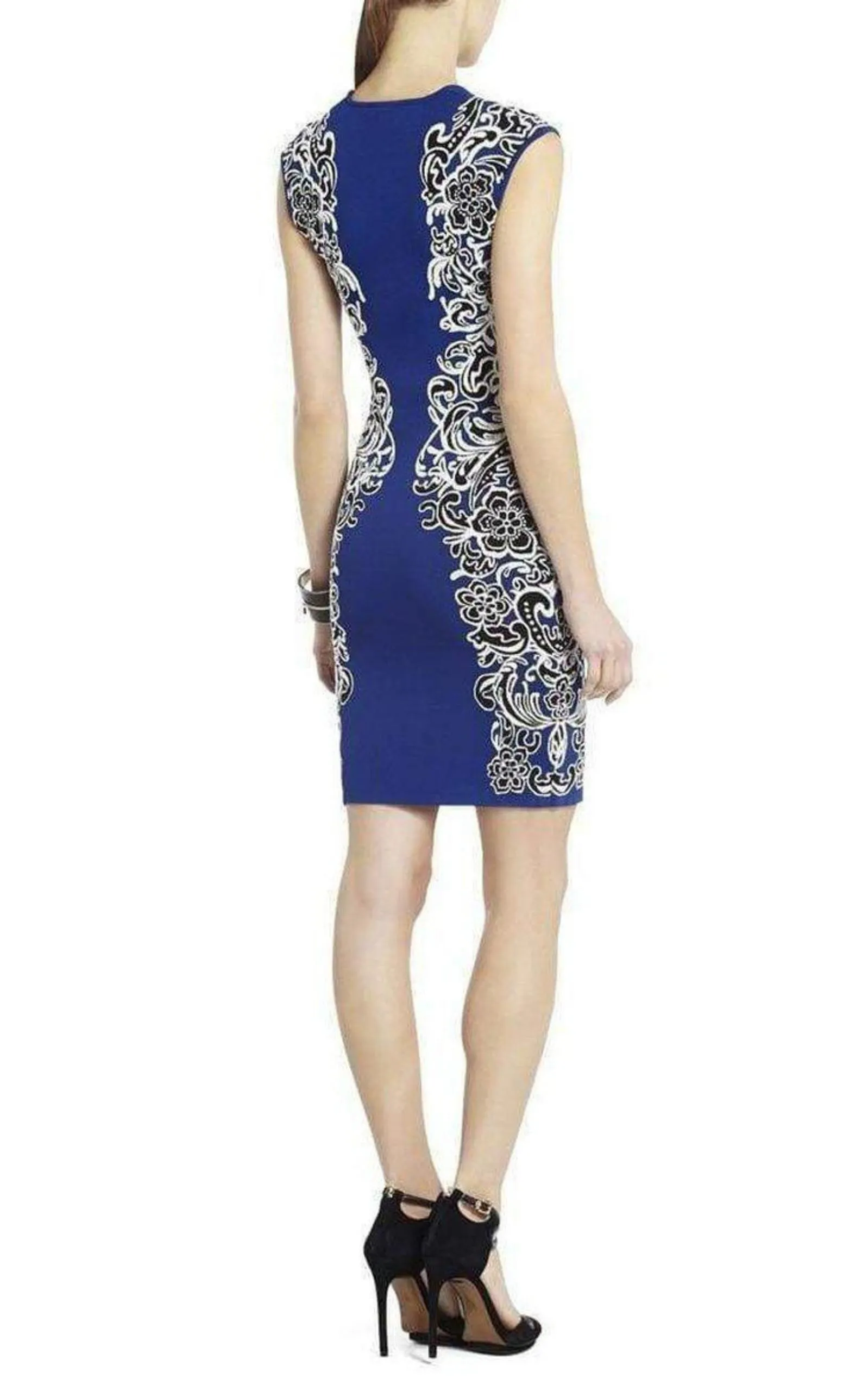 Ellena Jacquard Lace Dress