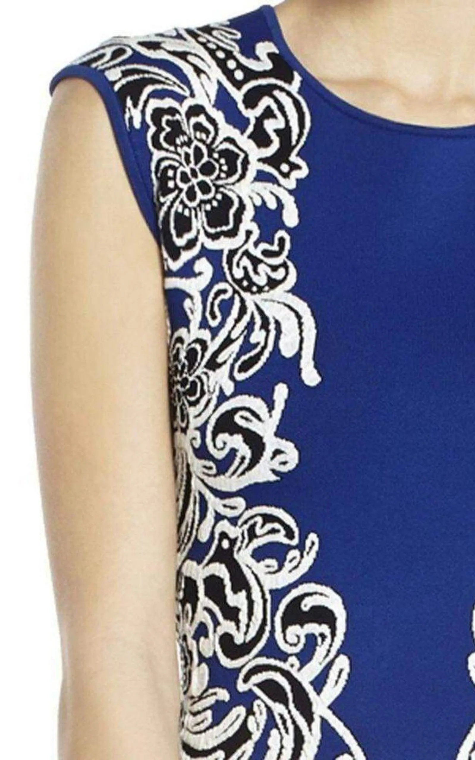 Ellena Jacquard Lace Dress