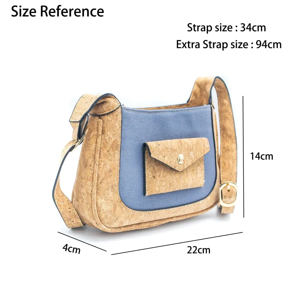 Envelope Cork Messenger Sling BAG-2080-A