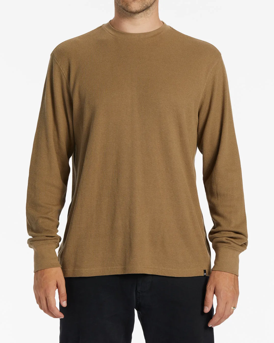 Essential Long Sleeve Thermal Top - Gravel