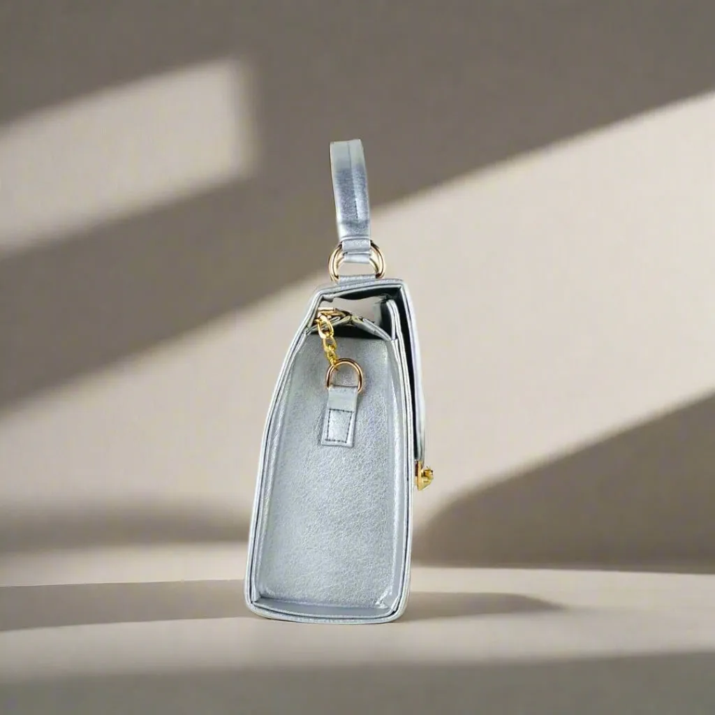 FURRY-HANDBAG-SILVER