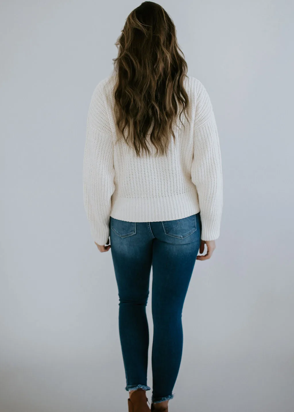 Gia Mock Neck Sweater FINAL SALE