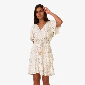 Hailey Mini Dress (Natural   Peach)