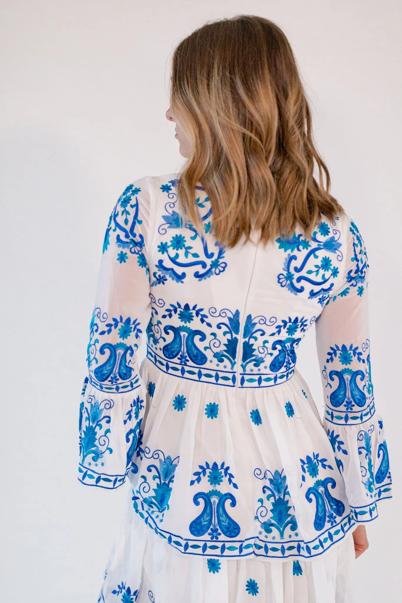 Ines Embroidered Dress