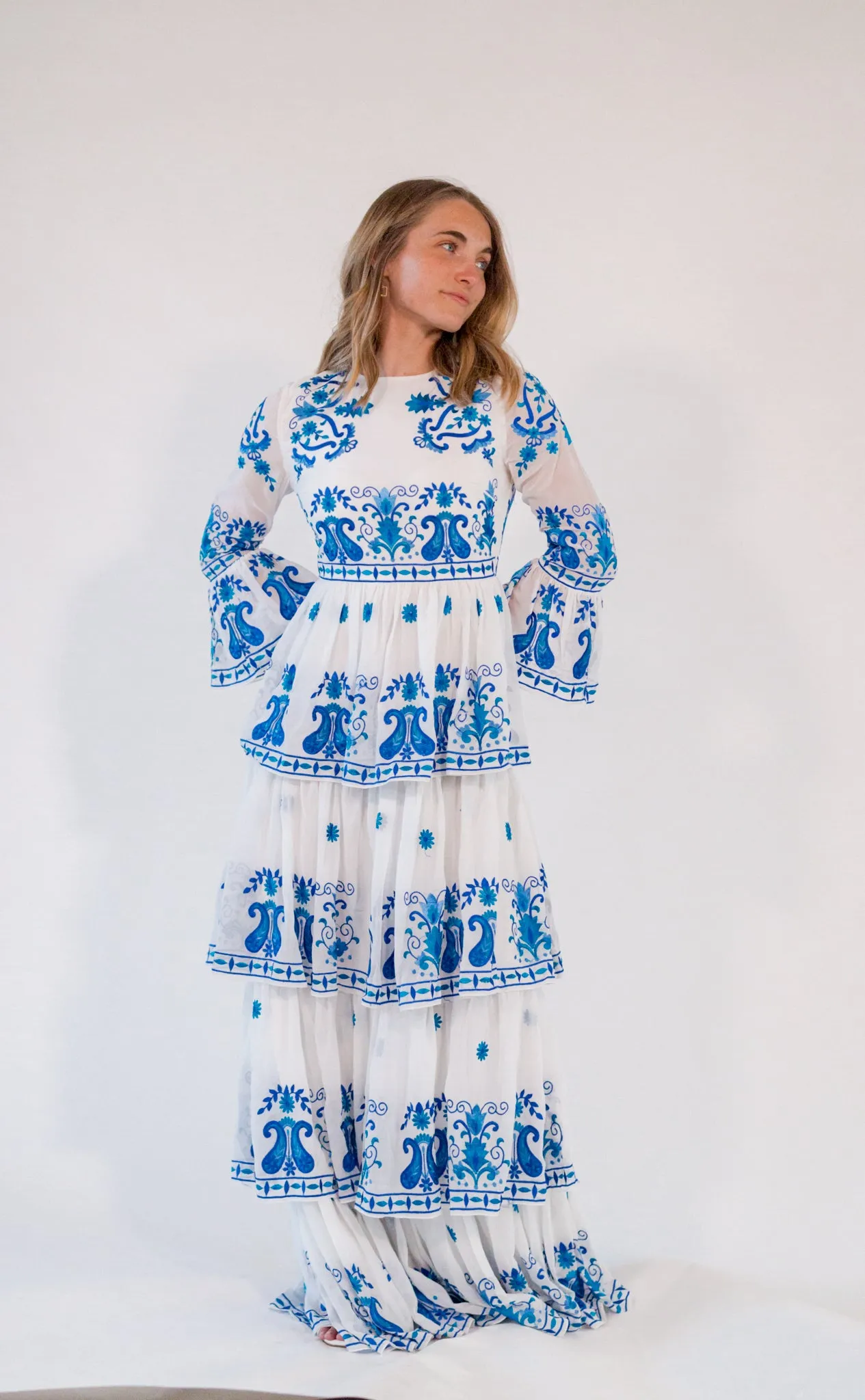 Ines Embroidered Dress