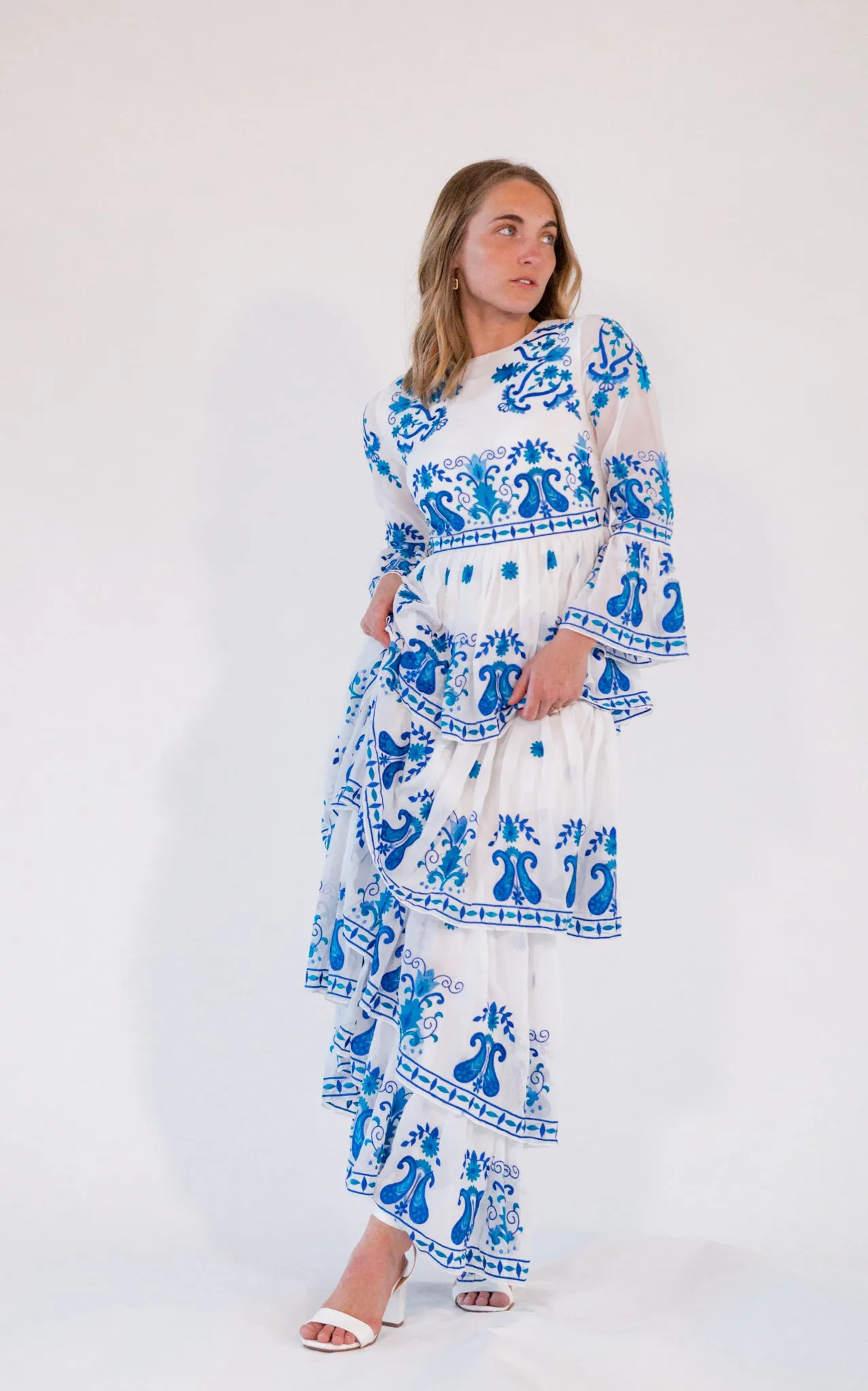 Ines Embroidered Dress