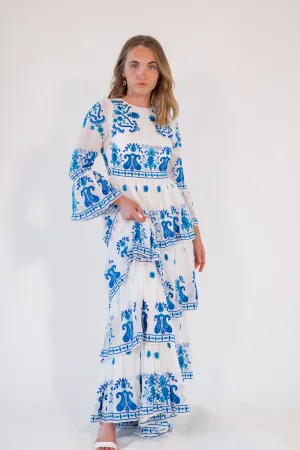 Ines Embroidered Dress