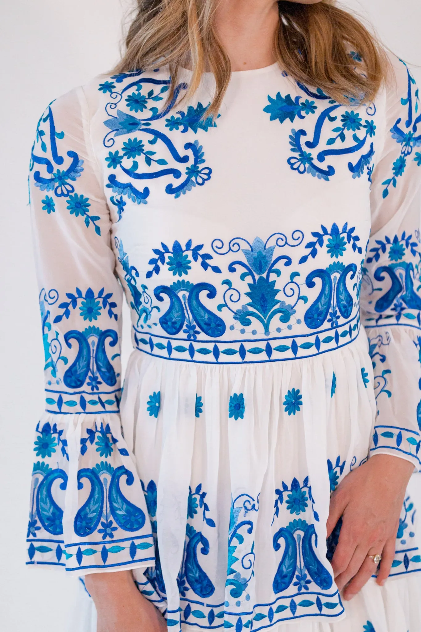 Ines Embroidered Dress
