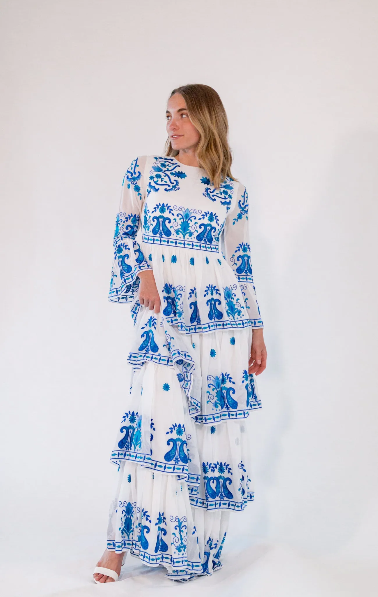Ines Embroidered Dress