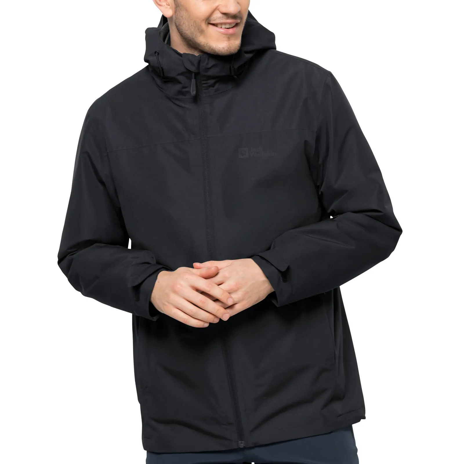 Jack Wolfskin Mens Taubenburg 3in1 Waterproof Insulated Jacket