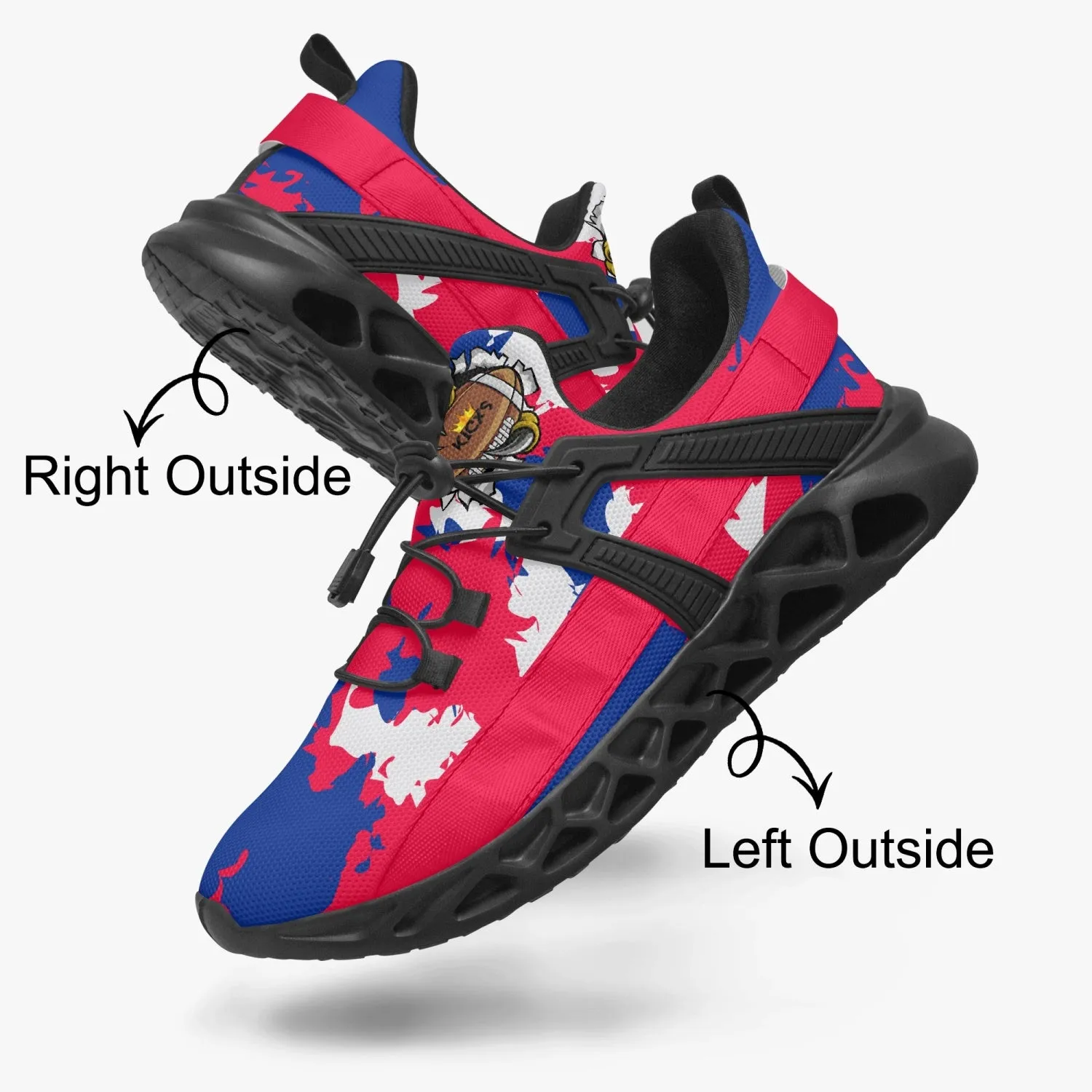 Kicxs BUF Camo Mesh Running Shoes