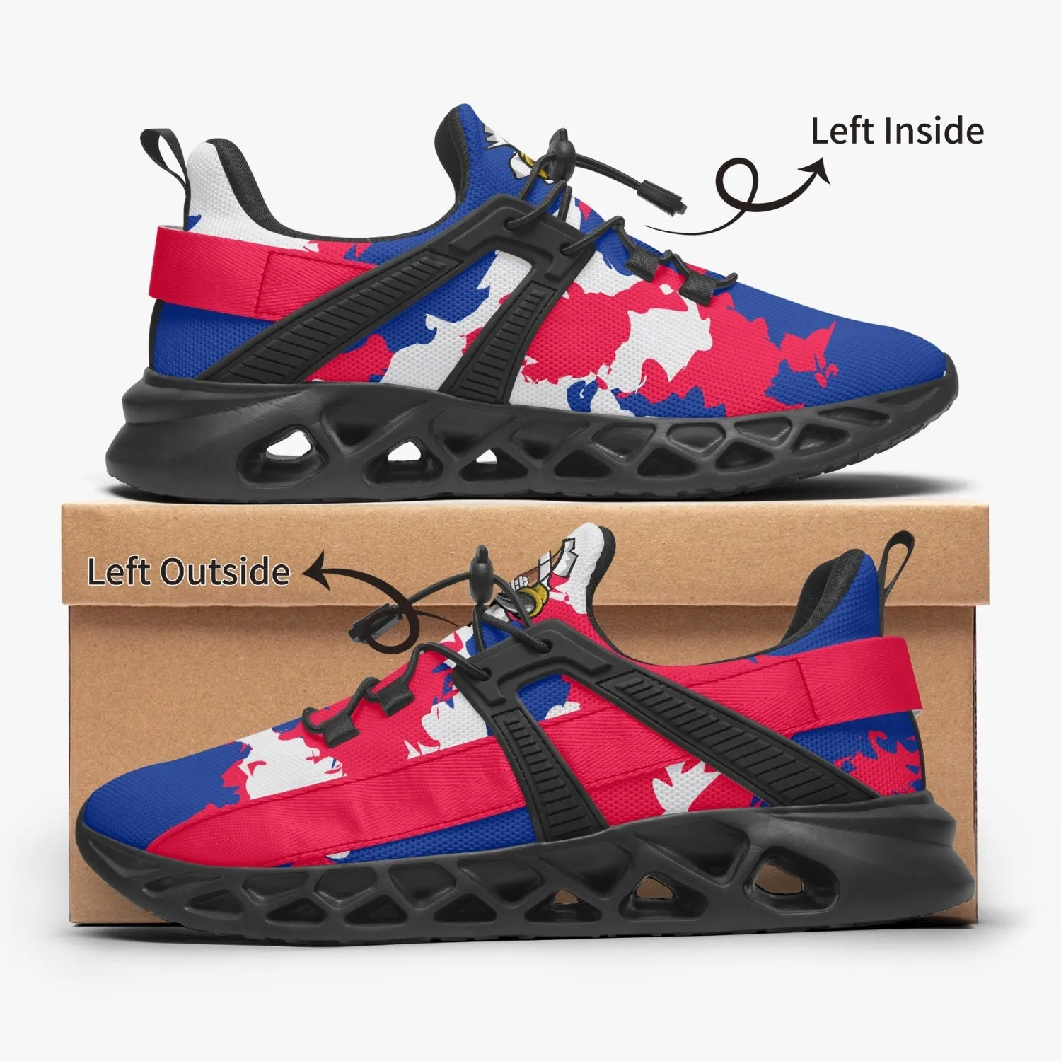 Kicxs BUF Camo Mesh Running Shoes