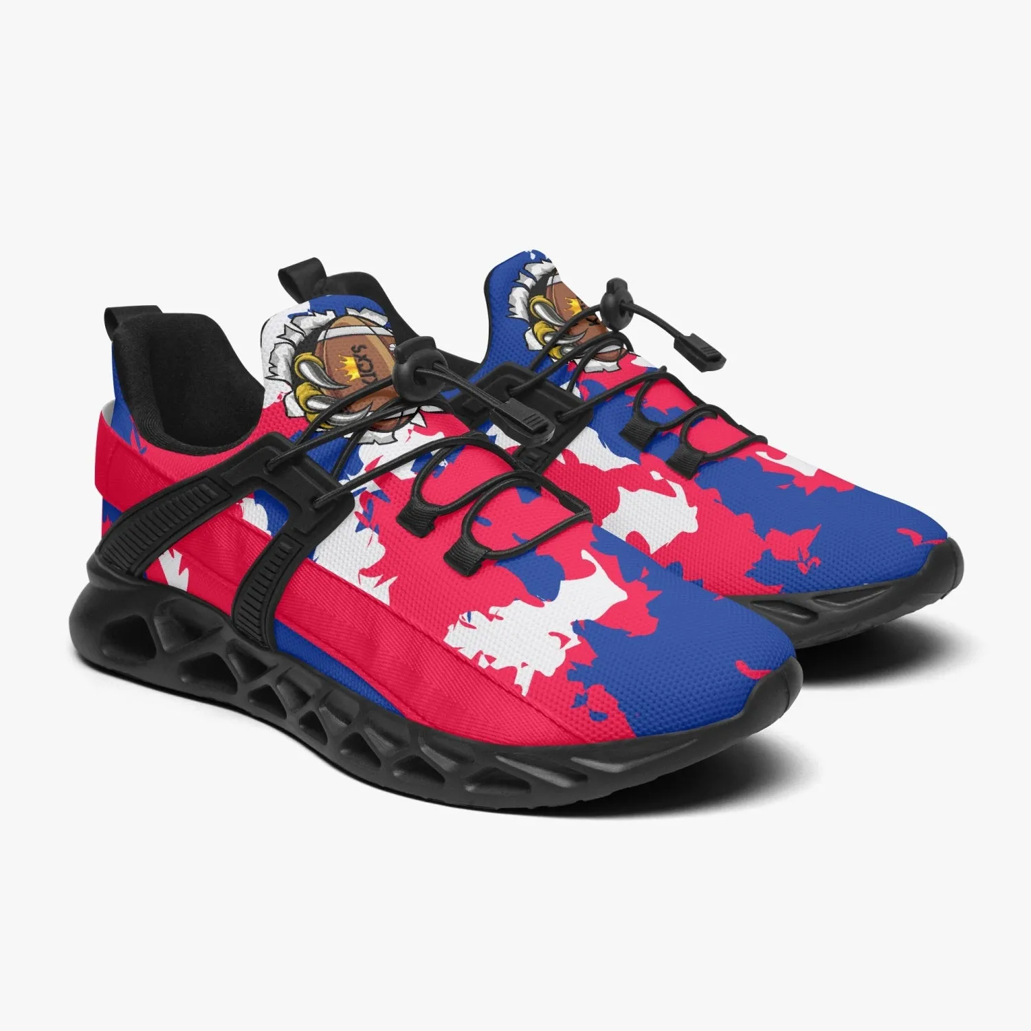 Kicxs BUF Camo Mesh Running Shoes