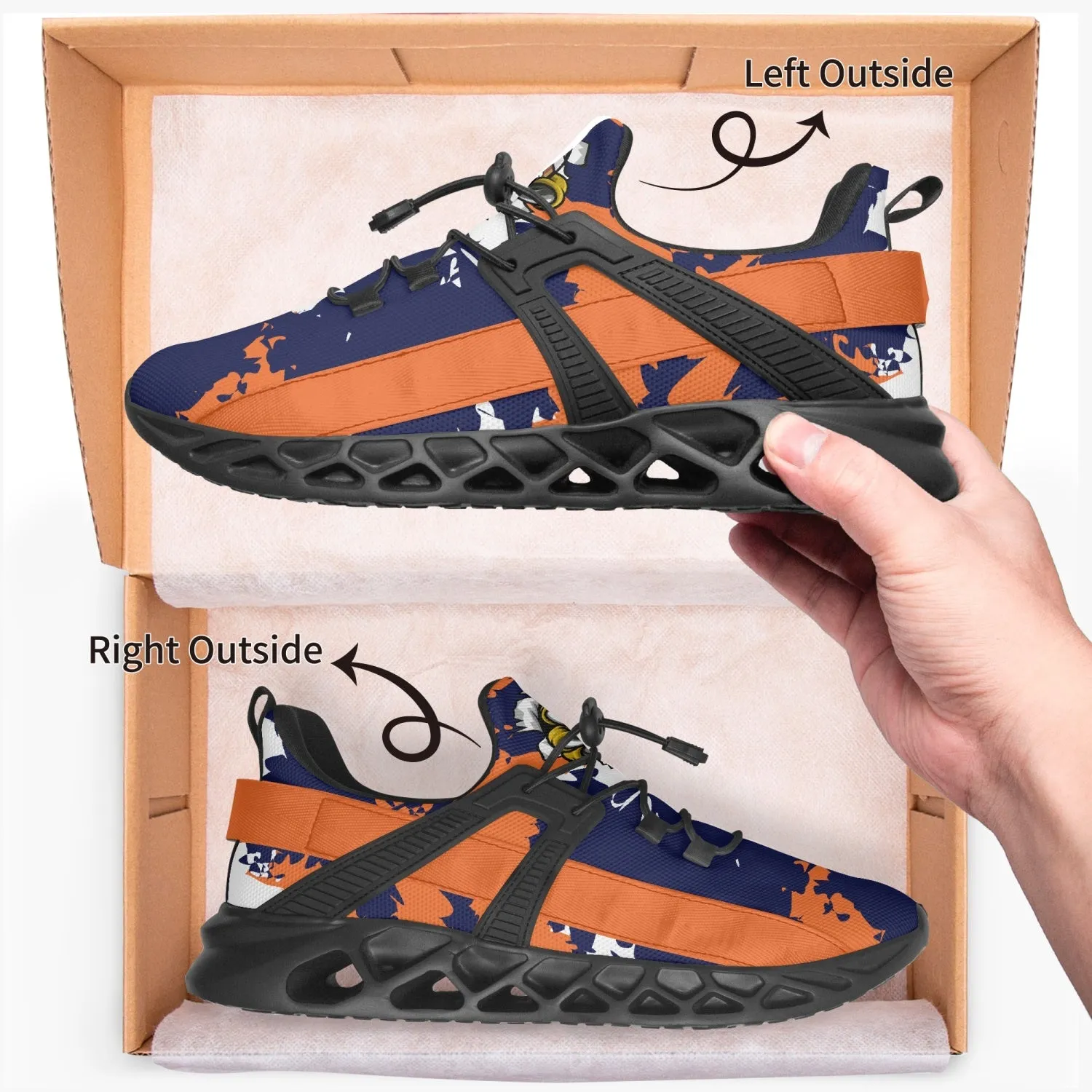 Kicxs CHI Camo Mesh Running Shoes