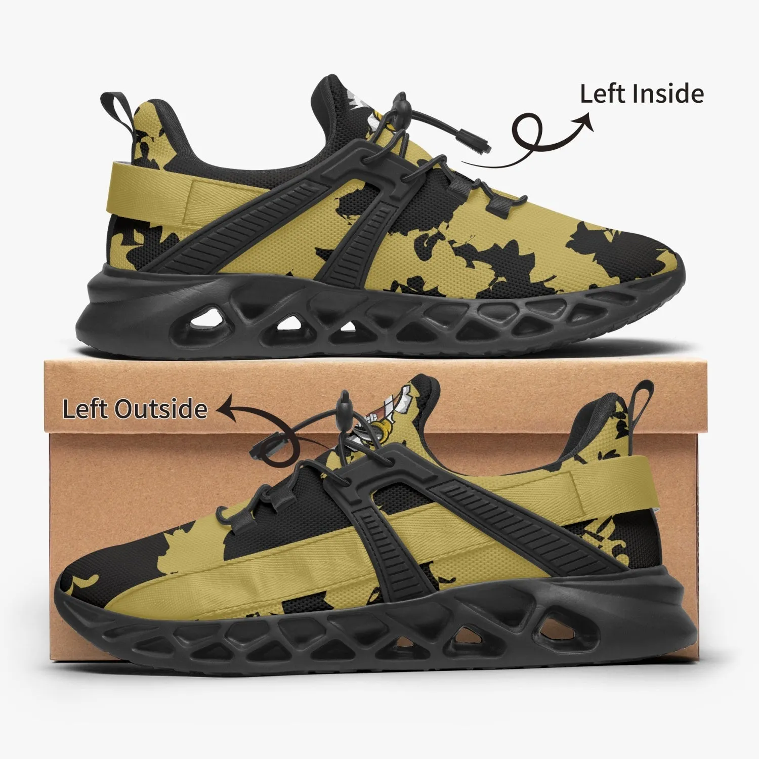 Kicxs NOS Camo Mesh Running Shoes