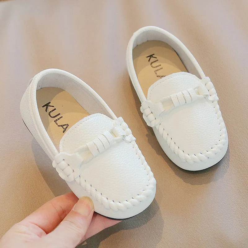 Kids Boys Formal Slip-on Soft Loafers for Party/Wedding