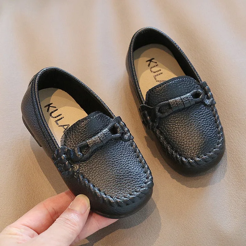 Kids Boys Formal Slip-on Soft Loafers for Party/Wedding