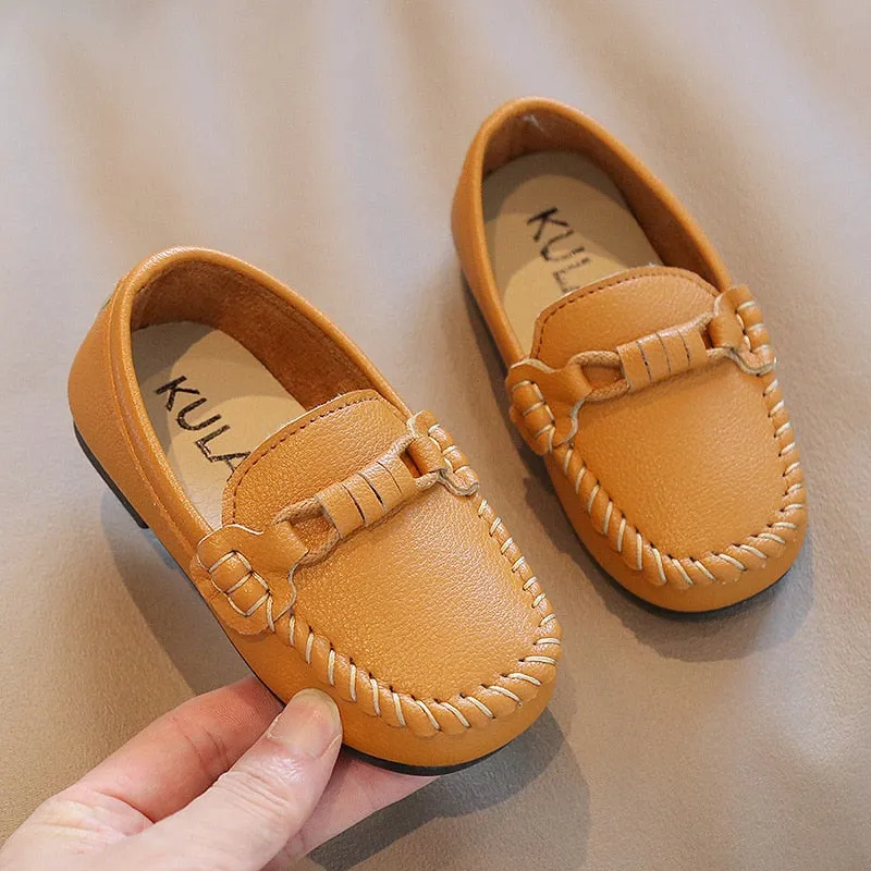 Kids Boys Formal Slip-on Soft Loafers for Party/Wedding