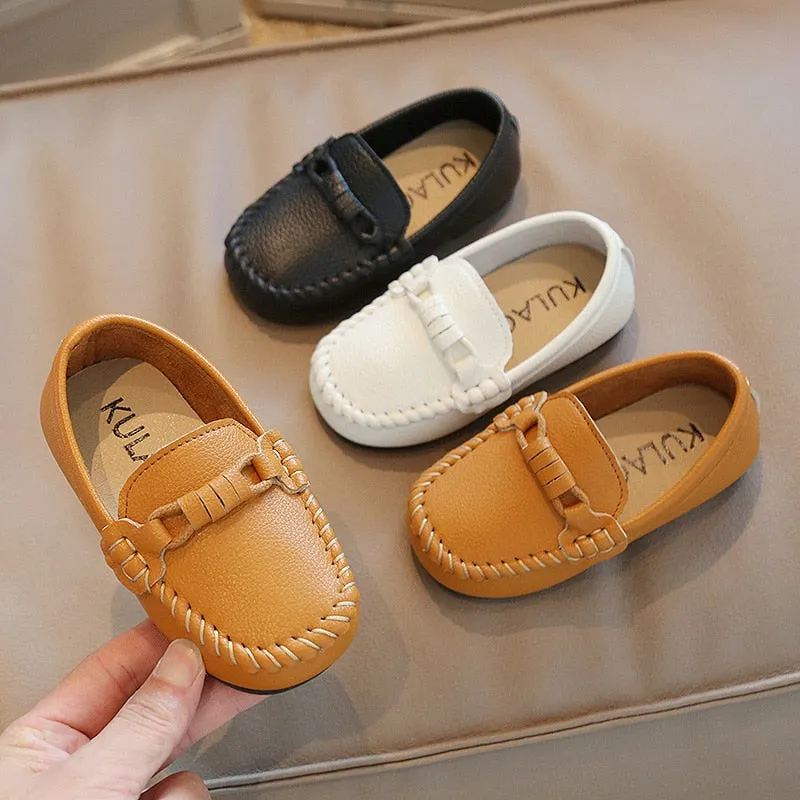 Kids Boys Formal Slip-on Soft Loafers for Party/Wedding