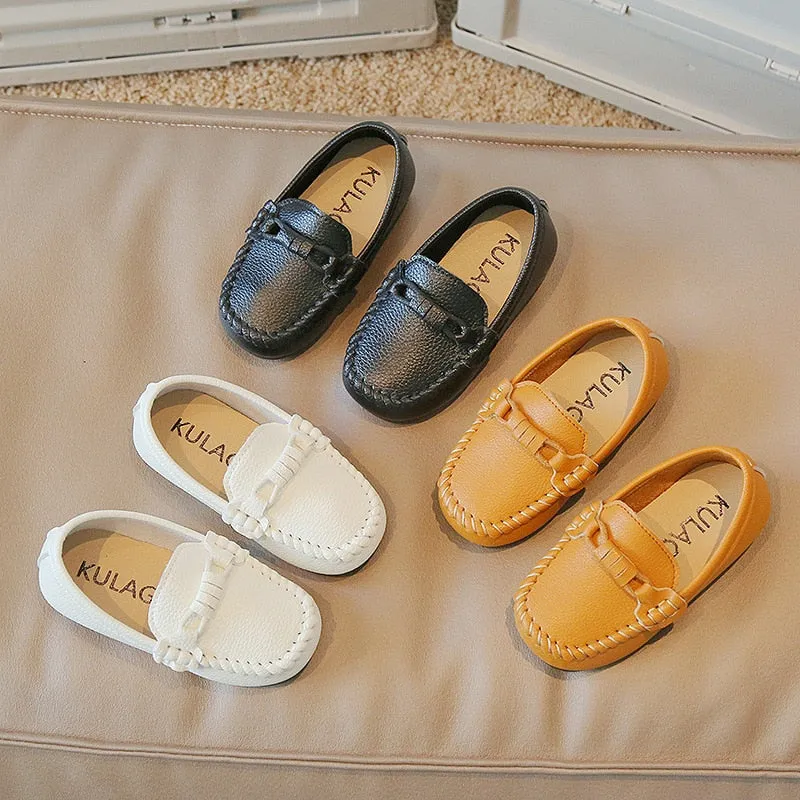Kids Boys Formal Slip-on Soft Loafers for Party/Wedding