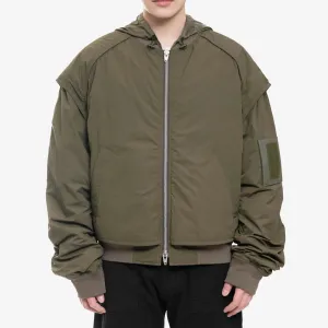 Lightweight Hood Detach MA-1 Jacket