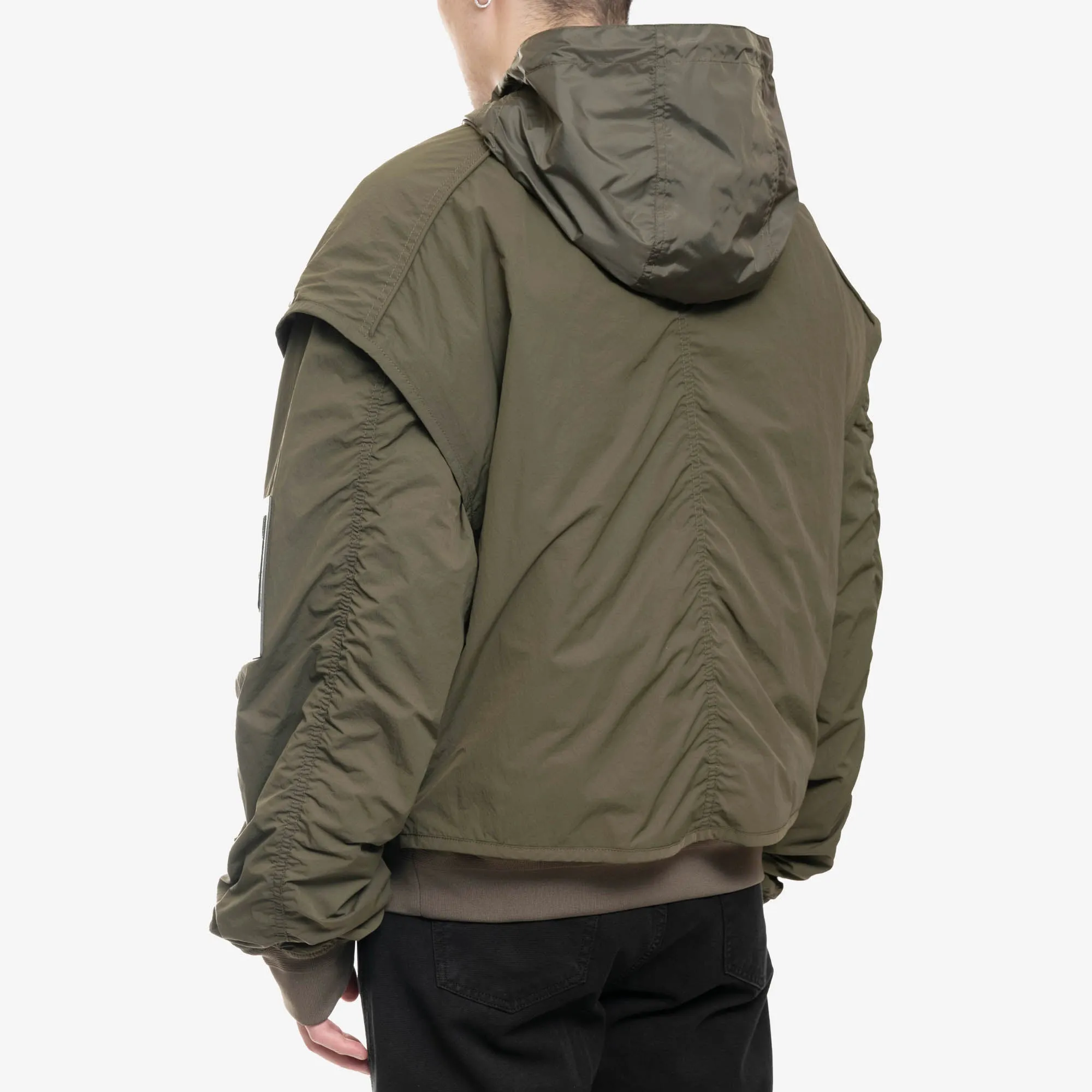 Lightweight Hood Detach MA-1 Jacket