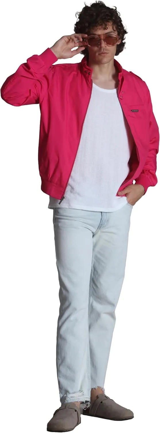 Members Only Original Iconic Racer Jacket for Men | Slim Fit |