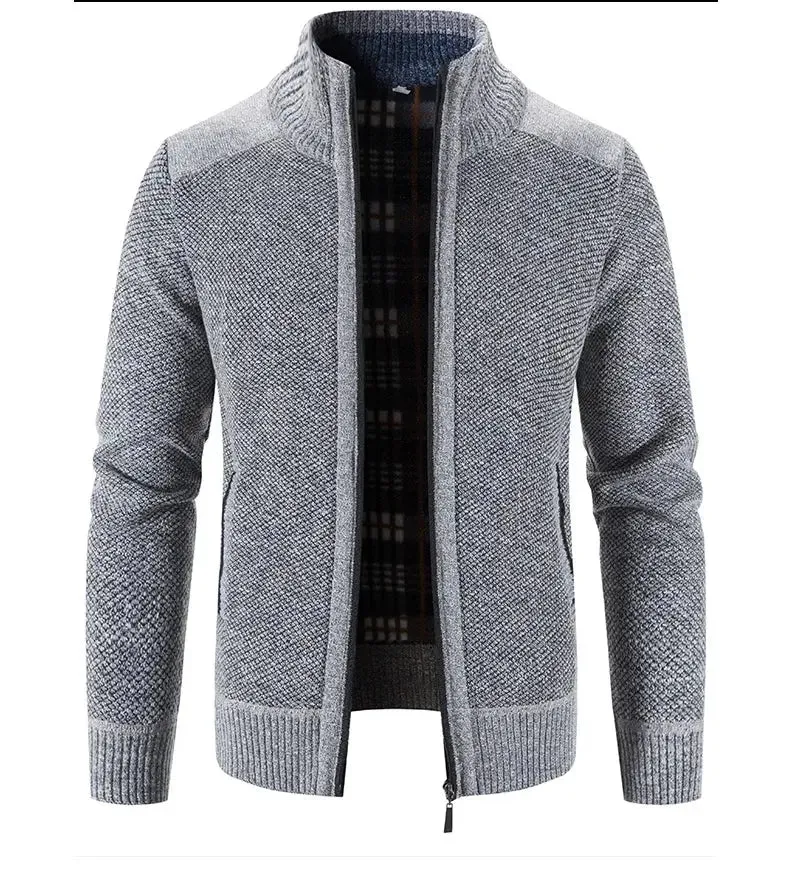 Men Winter Jackets Coats Sweaters Cardigan