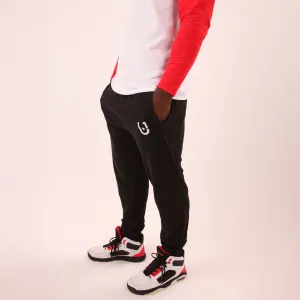 Mens Athletic Fit Sweat Pants - Black Sweat Pants - U1 Sweat Pants