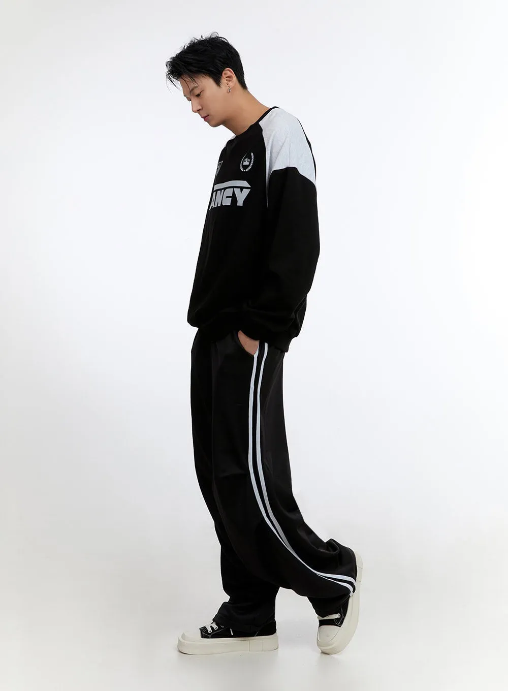 Men's Loose Fit Athletic Pants IO428