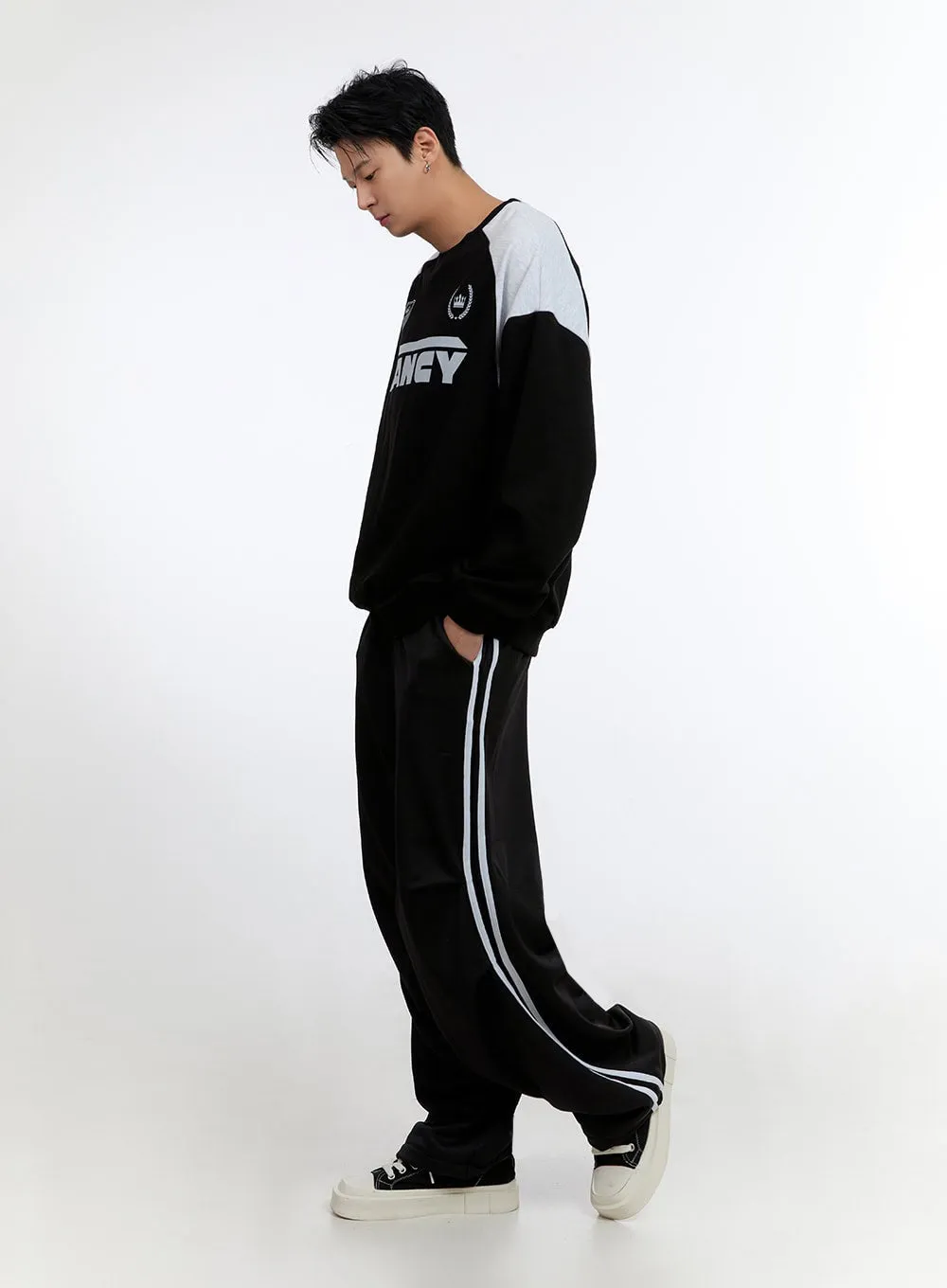 Men's Loose Fit Athletic Pants IO428