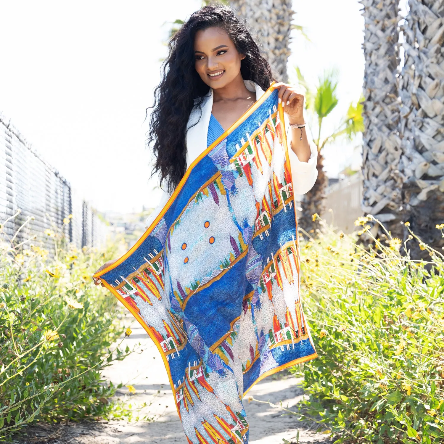 New York - Square Scarf