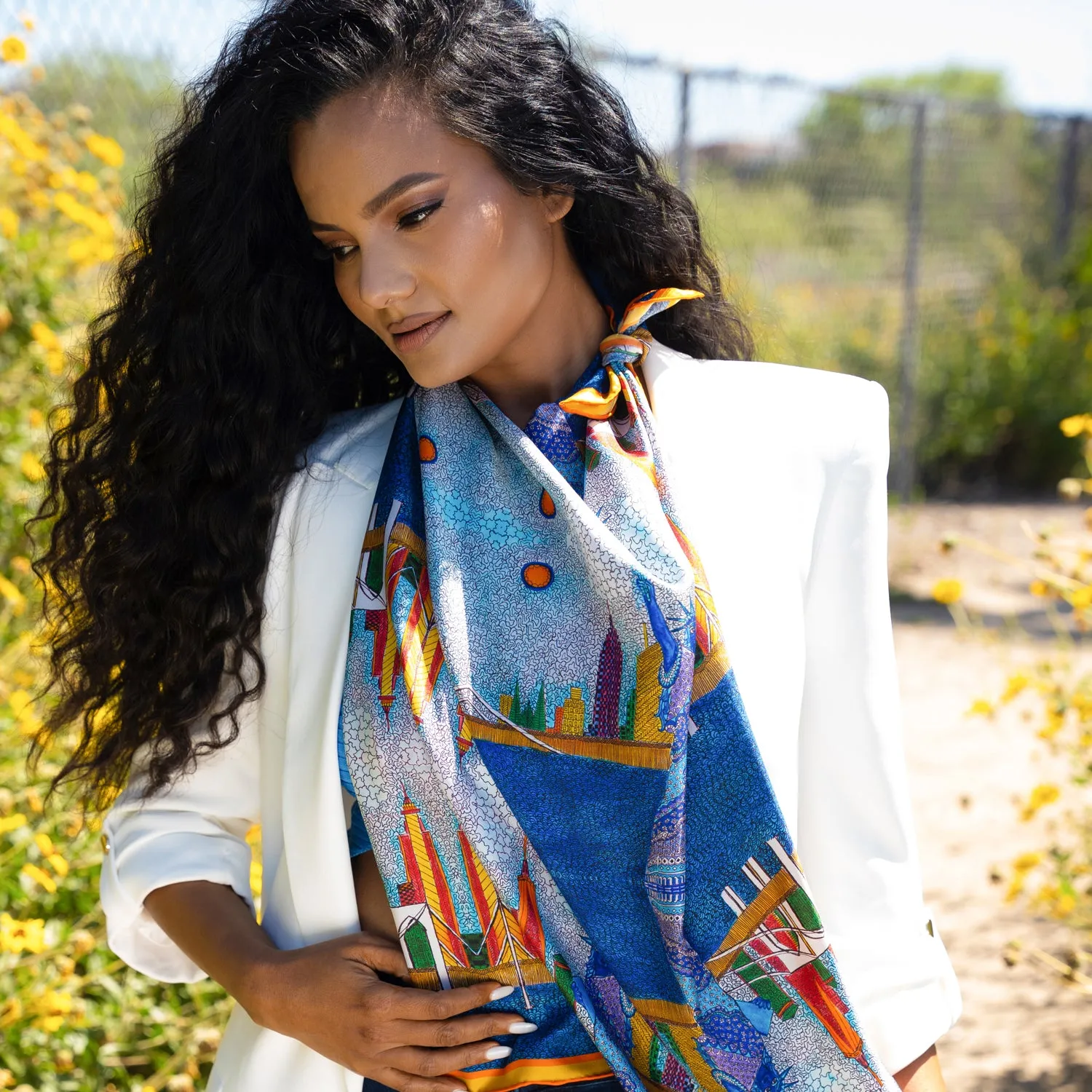 New York - Square Scarf