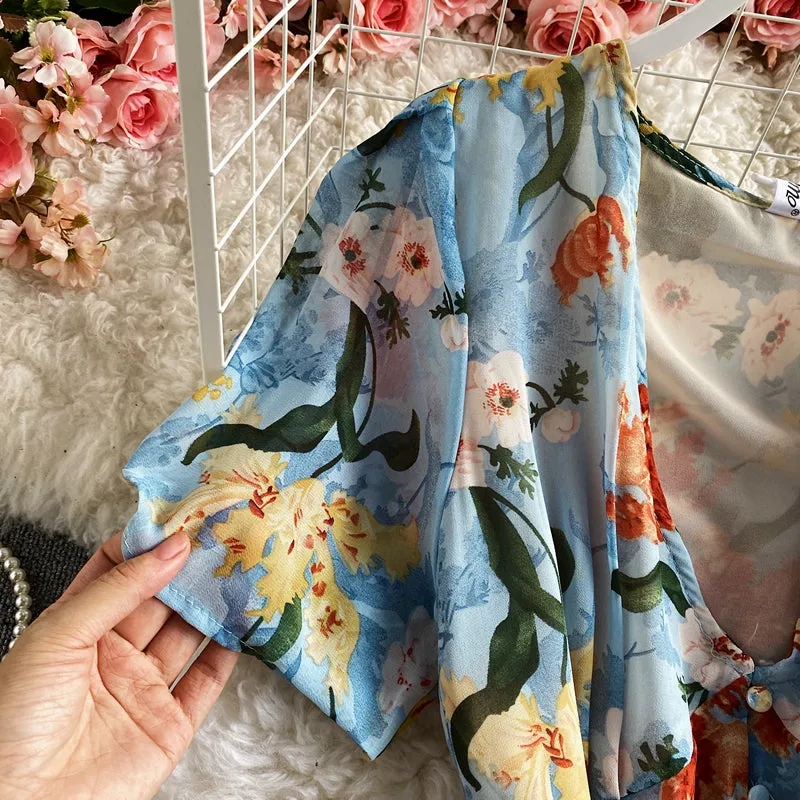 Printed Floral Bohemian dress