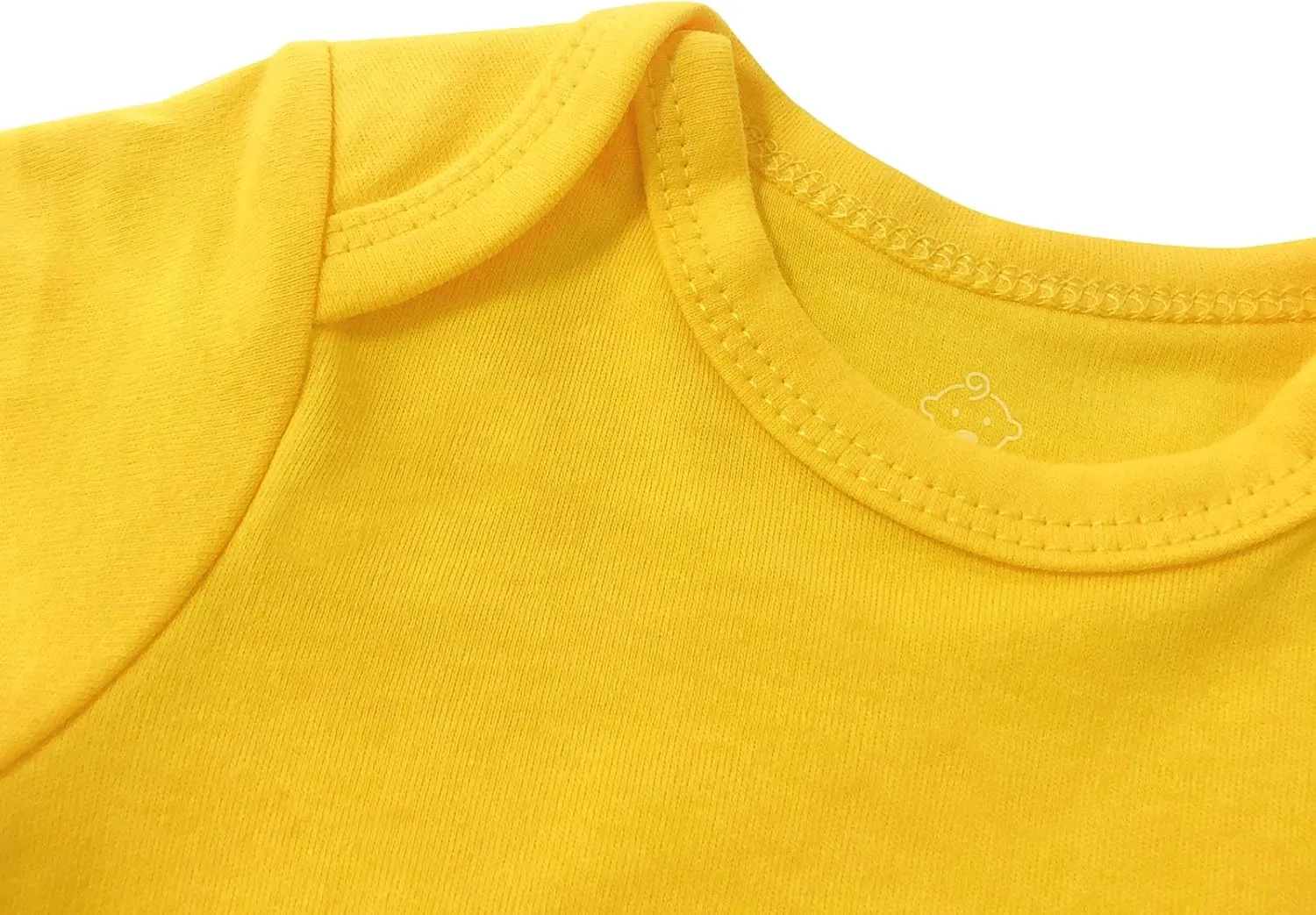 ROMPERINBOX Unisex Baby Onsies Solid Baby Bodysuit Romper Blank for 0-24 Months Boys Girls