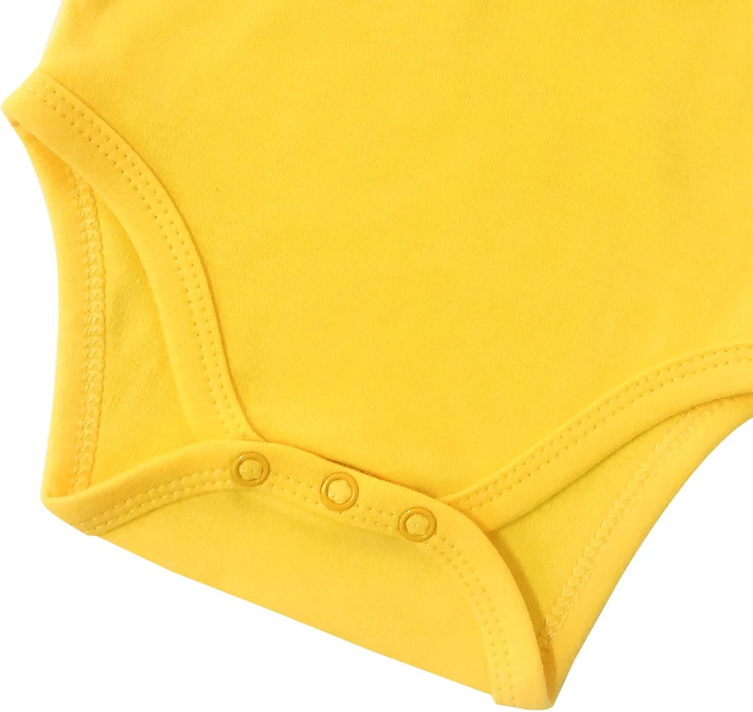 ROMPERINBOX Unisex Baby Onsies Solid Baby Bodysuit Romper Blank for 0-24 Months Boys Girls