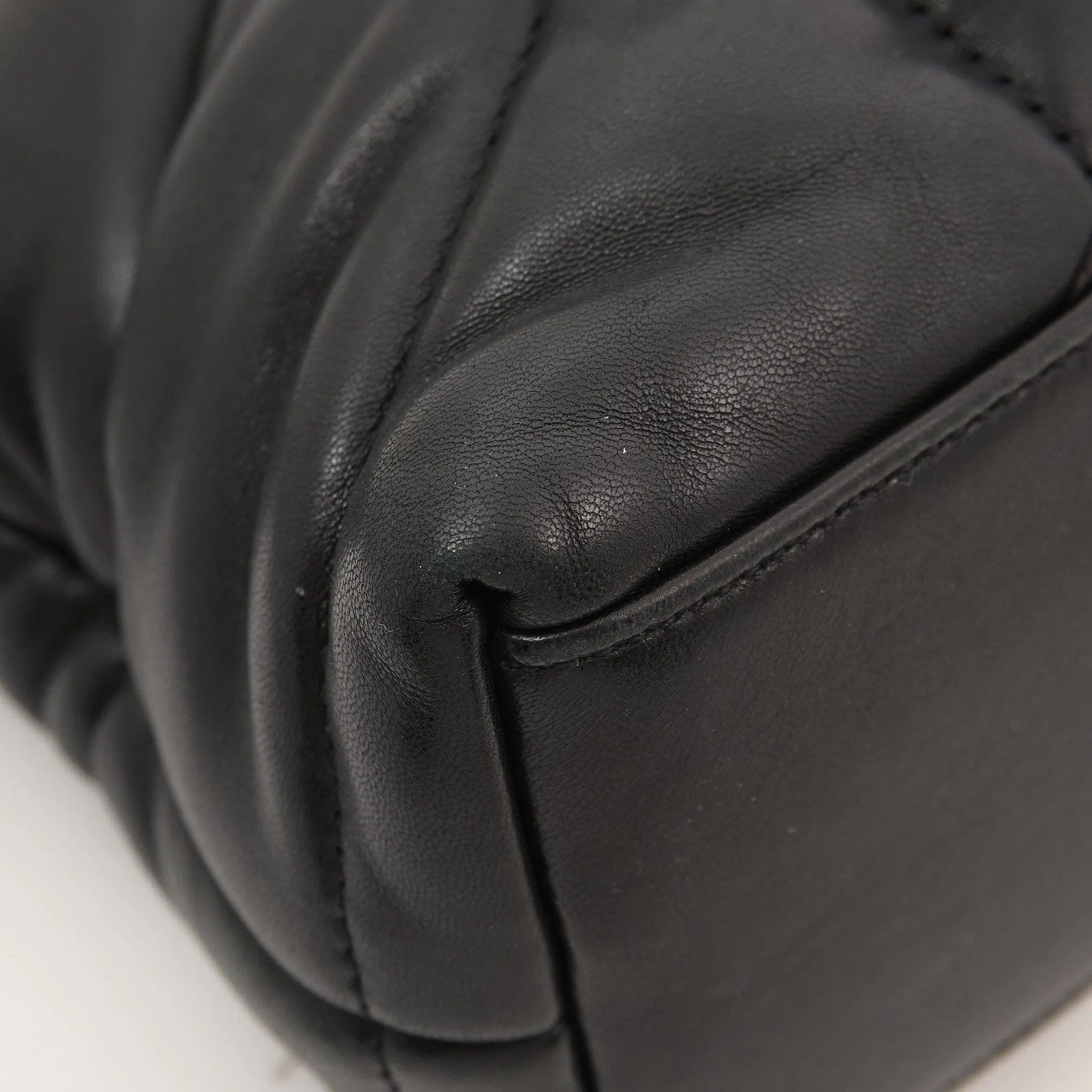 Saint Laurent Small Puffer Black Bag