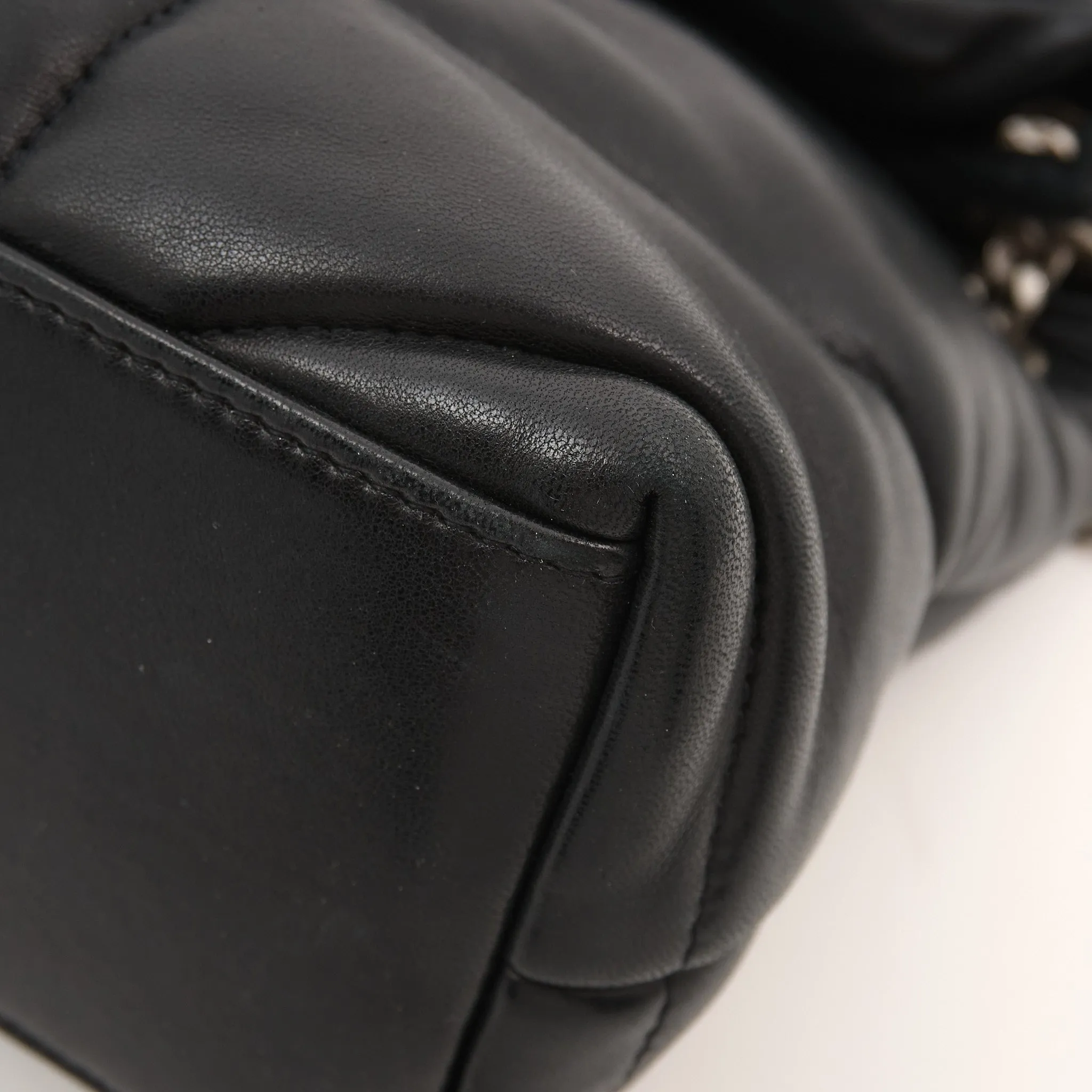 Saint Laurent Small Puffer Black Bag