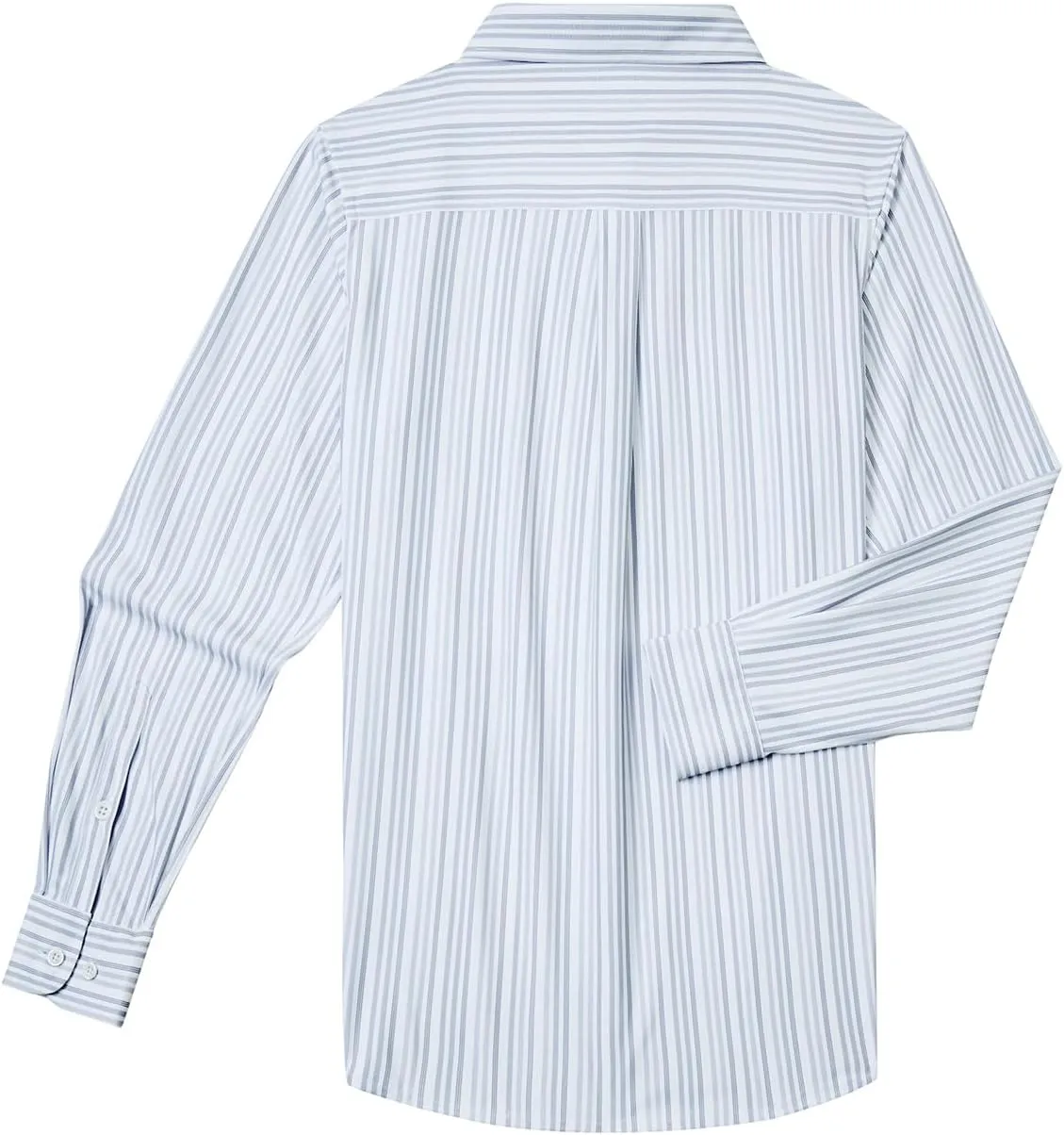 siliteelon Button Down Shirts for Women Striped Long Sleeve Dress Shirts Collared Office Work Blouses Button Up Tops