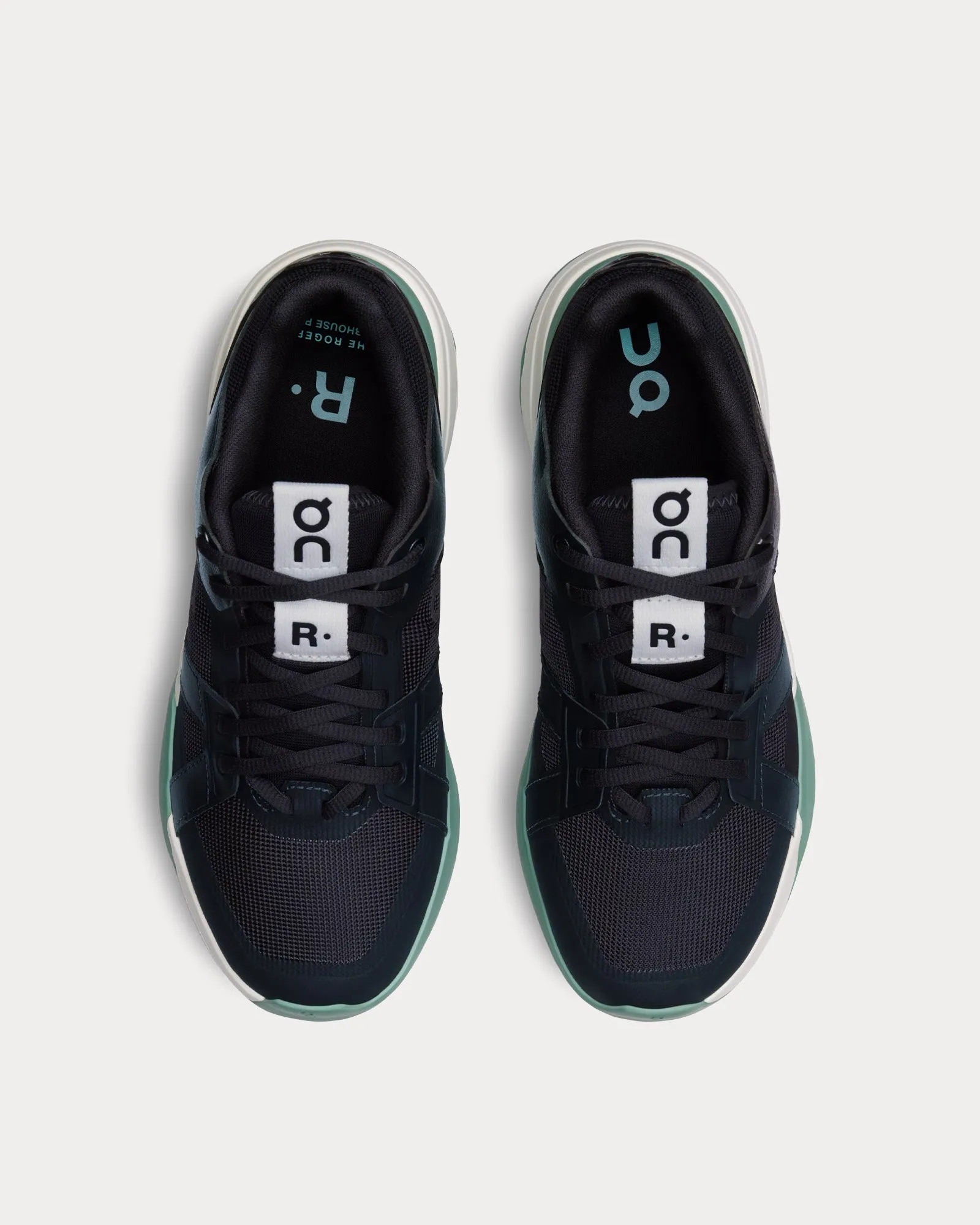 The Roger Clubhouse Pro Black / Green Low Top Sneakers