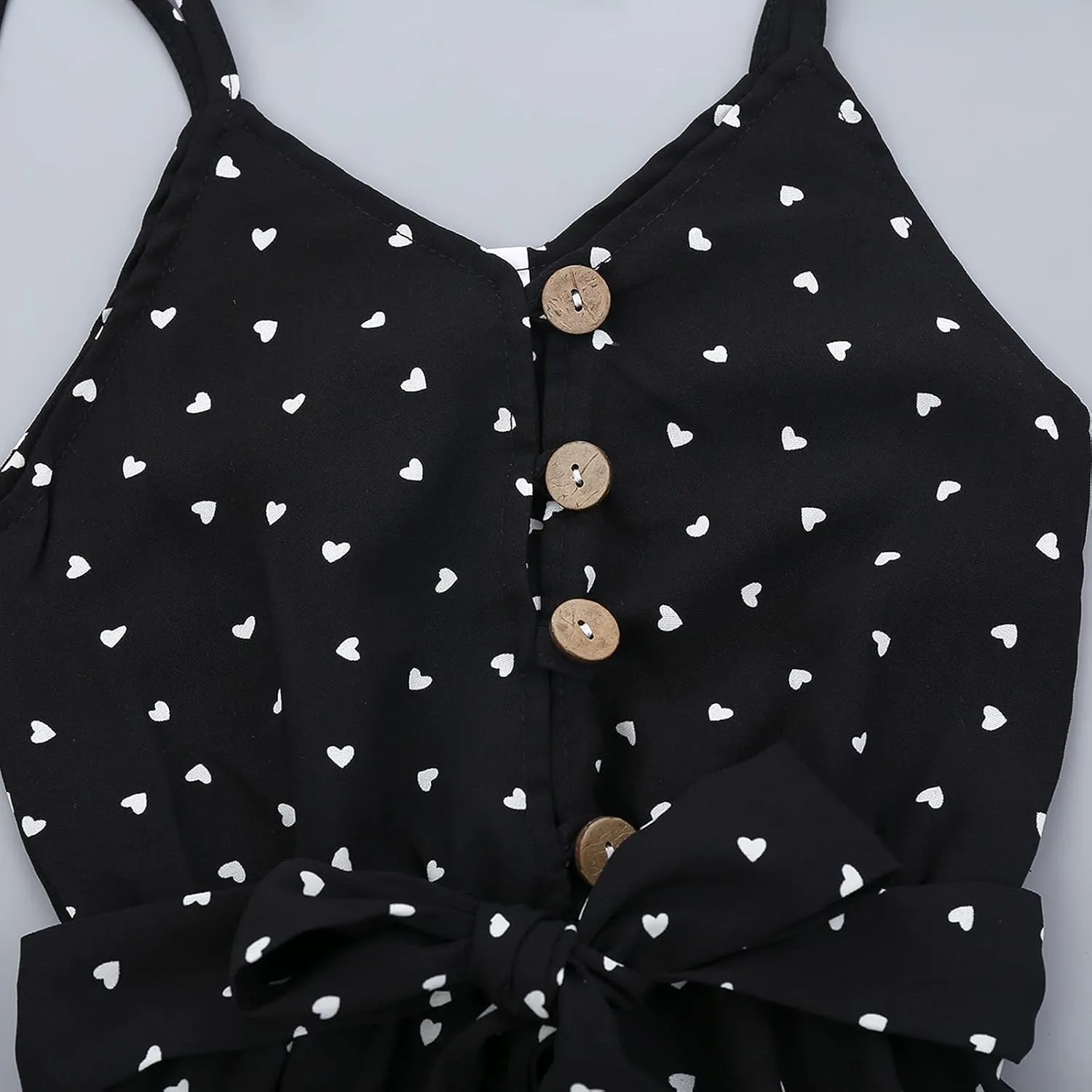 Toddler Girl Clothes Baby Summer Cute Halter Romper 6 Months to 5 Years Old